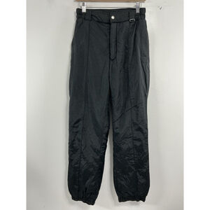 Womans Gelande Pullon Snow Pants Size 8 Black